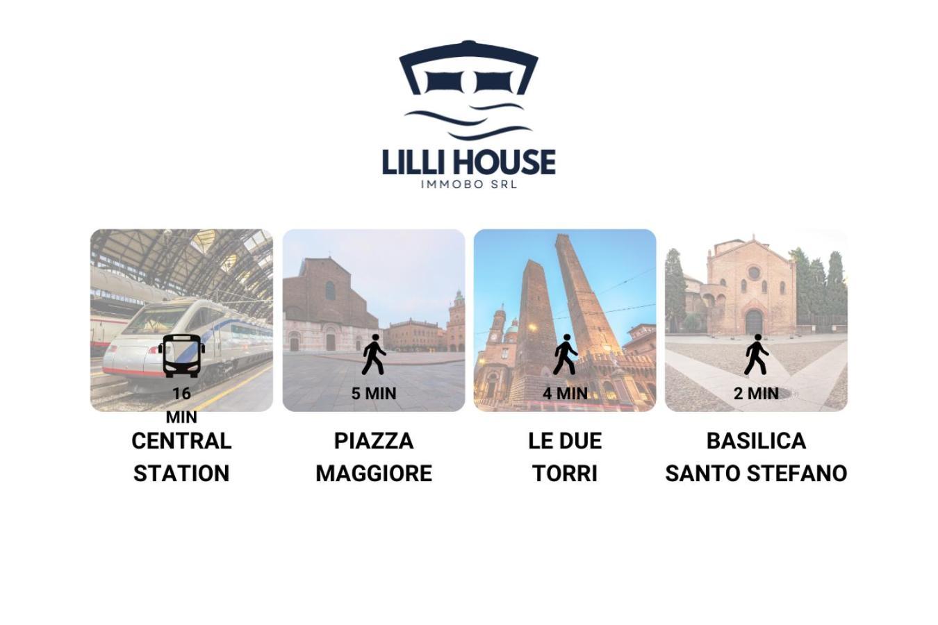 Lilli House - Suite In The Heart Of ボローニャ エクステリア 写真